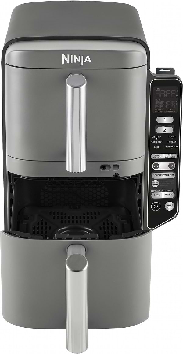 Фото - Мультипіч Ninja Double Stack XL 2-Level Hot Air Fryer 9.5 л with Smart Cook System (SL451EU)
