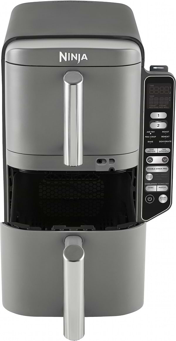 Фото - Мультипіч Ninja Double Stack XL 2-Level Hot Air Fryer 9.5 л with Smart Cook System (SL451EU)