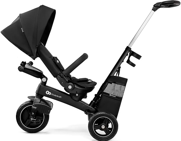 Фото - Триколісний велосипед Kinderkraft Easytwist Black (KREASY00BLK0000)