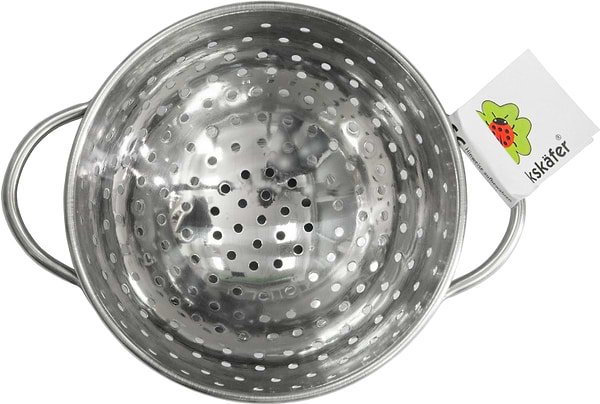 Фото - Сюжетно-ролевая игра. Посуда nic Игровой друшлаг металлический 11 см (NIC530350)