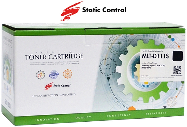 Фото - Картридж-тонер Static Control совместимый аналог Samsung MLT-D111S (002-02SD111SSEE)
