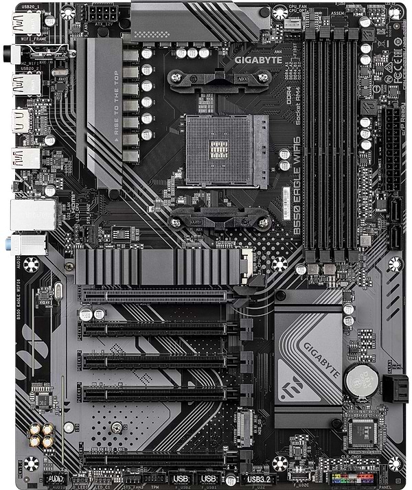 Фото - Материнська плата Gigabyte sAM4 AMD B550 EAGLE WIFI6