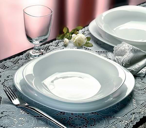 Фото - Тарілка супова Bormioli Rocco Parma 23x23 см (498870F27321990)