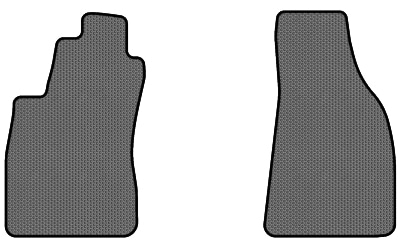 EVA коврики в салон авто передние EVAtech для A4 (B6) MT Audi 2000-2004 2 поколение Cabrio EU (AU11498AG2SGB)