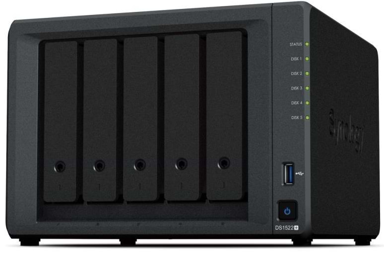 Сетевое хранилище без HDD Synology DS1522+ - Фото 1