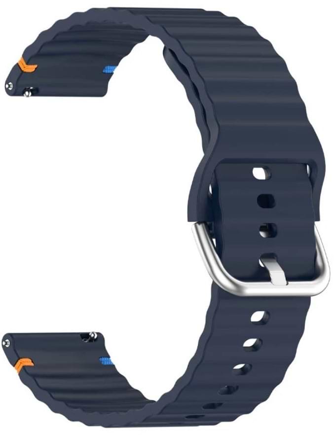 Ремешок для смарт-часов BeCover Ribbed Straight (20mm) for Samsung Galaxy Watch 7 (40/44mm) / 7 FE / 6 / 6 Classic / 5 / 5 Pro / 4 / 4 Classic / Watch 3 (41mm) (714843)