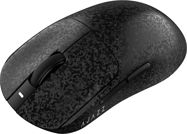 Фото - Миша бездротова ігрова Ajazz AJ199 Carbon fiber Wireless/Bluetooth/USB Black (AJ199-B)