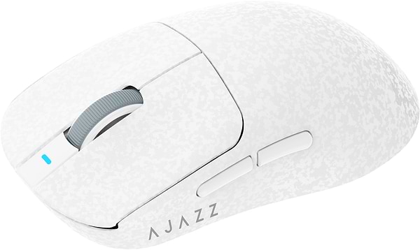 Фото - Миша бездротова ігрова Ajazz AJ199 MAX Carbon fiber Wireless/Bluetooth/USB White (AJ199-MAX-W)