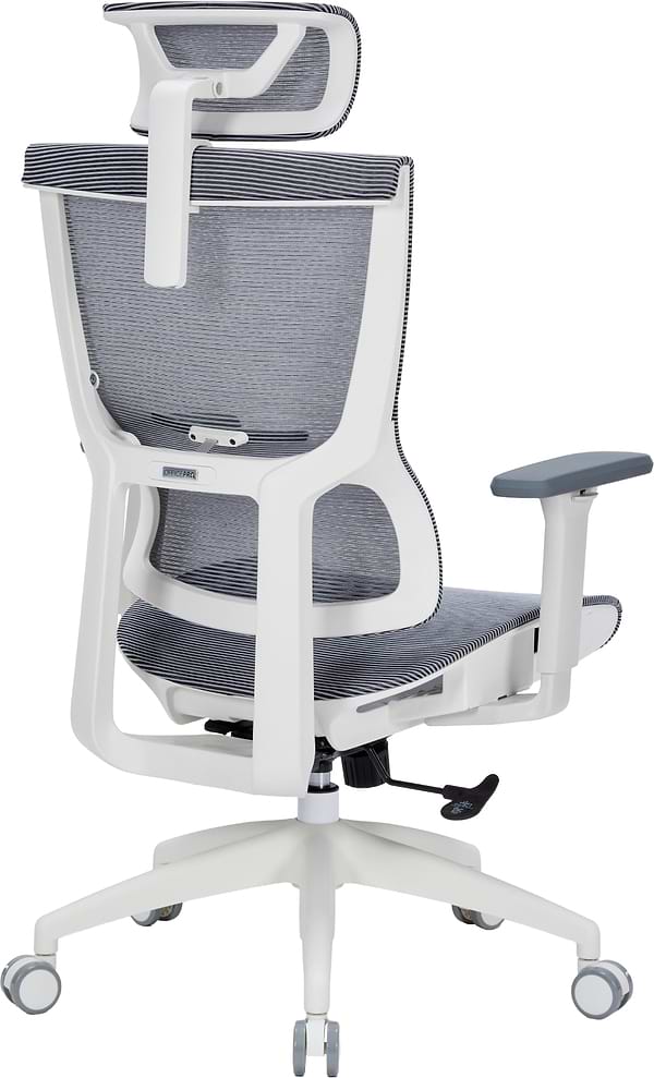 Фото - Кресло офисное OfficePro Elegant (OC660-W-DG-DG) White/Dark Gray