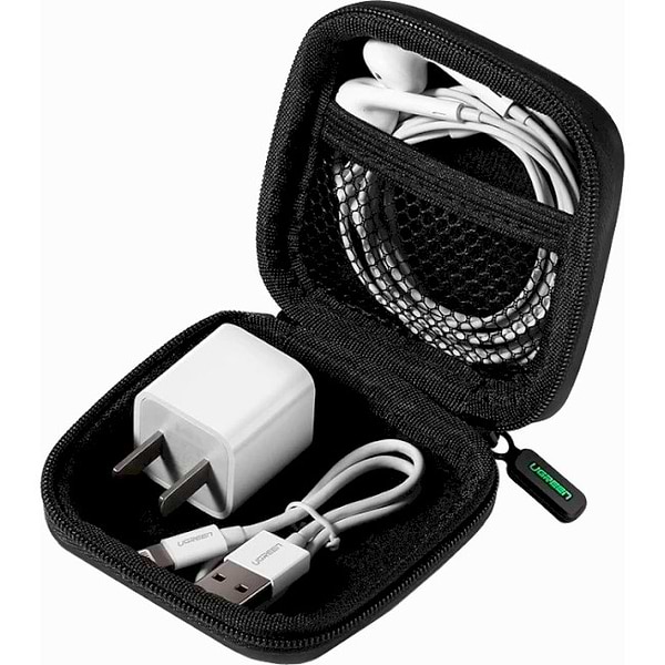 Фото - Чохол для навушників UGREEN LP128 Earphone Carrying Case Black (40816)