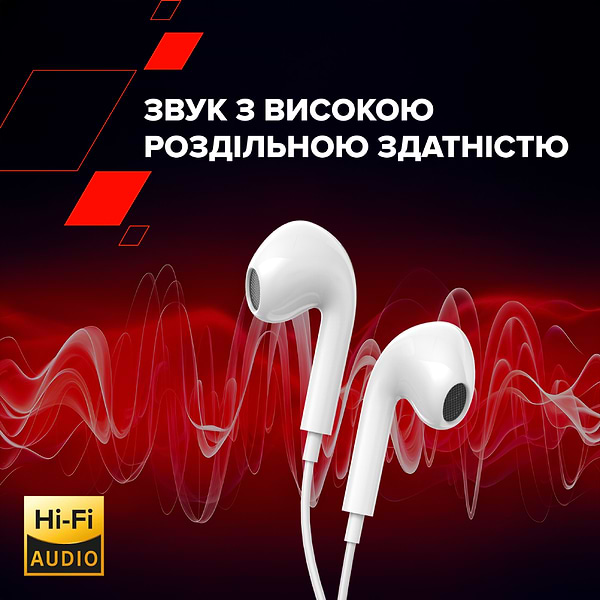 Фото - Навушники вкладиші дротові Canyon SEP-6 TYPE-C HiRes sound White (CNS-CEP6W)