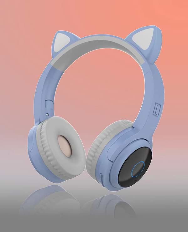 Фото - Наушники накладные беспроводные Ailink Cat Ears (AI-CatEars_bl)