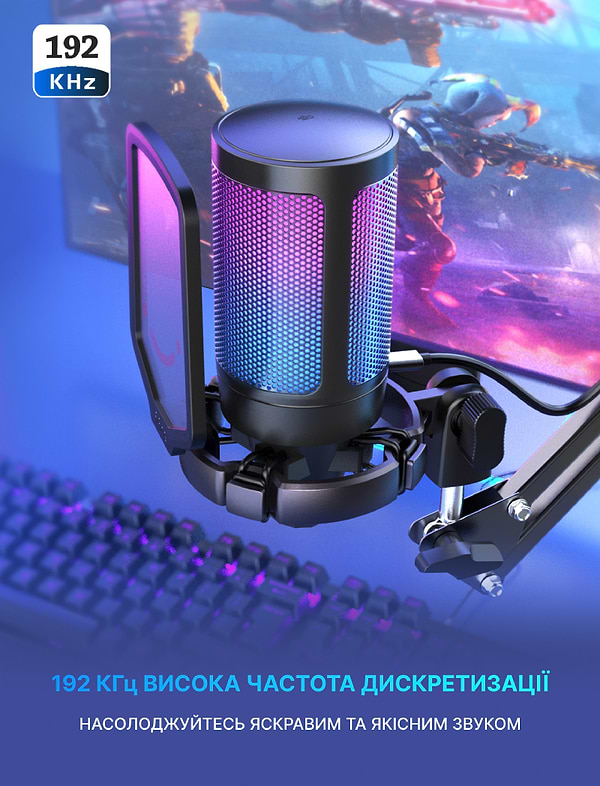 Фото - Микрофон для компьютера проводной Fifine A6T