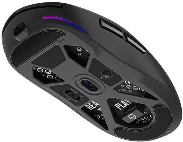 Фото - Миша бездротова ігрова Lorgar MSA10W Wireless Gaming Black (LRG-MSA10W-BK)