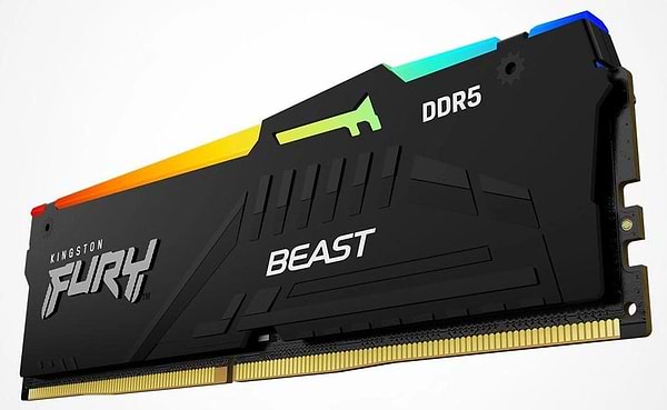 Фото - Память DDR Kingston Fury Beast RGB DDR5 32GB/6000 (KF560C36BBEA-32)