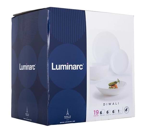 Фото - Столовий сервіз Luminarc 19 пр. Diwali (V0361)