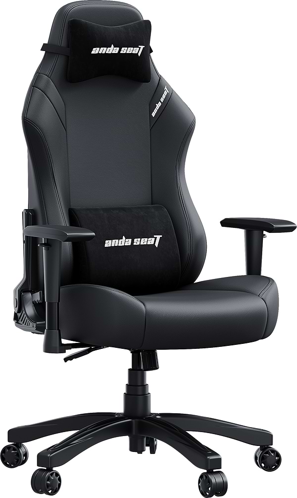 Фото - Кресло для геймеров Anda Seat Luna Size L Black PVC (AD18-44-B-PV/C)