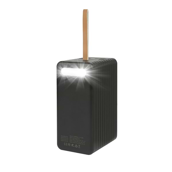 Фото - Батарея мобільна Aura NRG-P120 120000 mAh 22.5W Black (PBANRG-P120B)