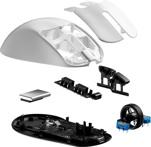 Фото - Миша бездротова ігрова GamePro Asgard Surt Wireless White (GM017W)