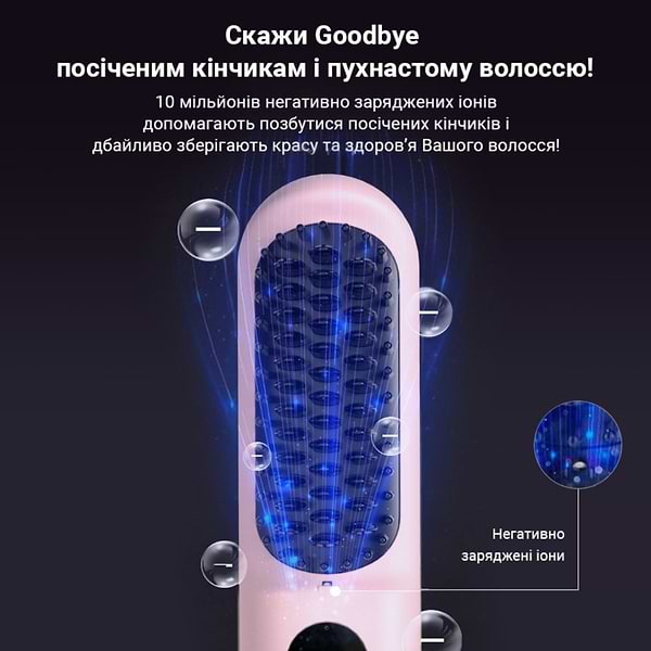 Фото - Выпрямитель волос AIMED Wireless Hair Straightener Pink (AI-HStraight_Wireless_pin)