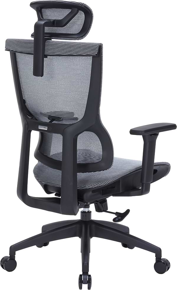 Фото - Крісло офісне OfficePro Elegant (OC660-B-DG-DG) Black/Dark Gray