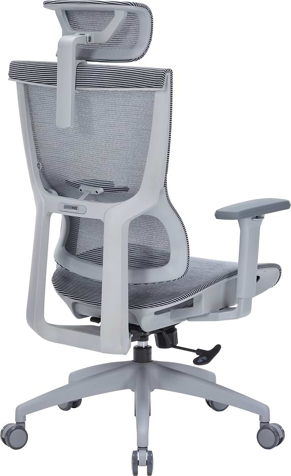 Фото - Крісло офісне OfficePro Elegant (OC660-G-DG-DG) Gray/Dark Gray