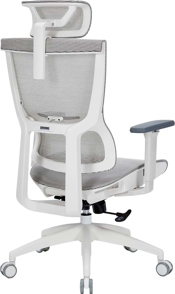 Фото - Крісло офісне OfficePro Elegant (OC660-W-DG-DG) White/Dark Gray