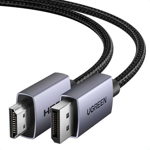 Фото - Кабель UGREEN DP125 DisplayPort to HDMI 2.0 4K@30Hz 3m Black (35843)