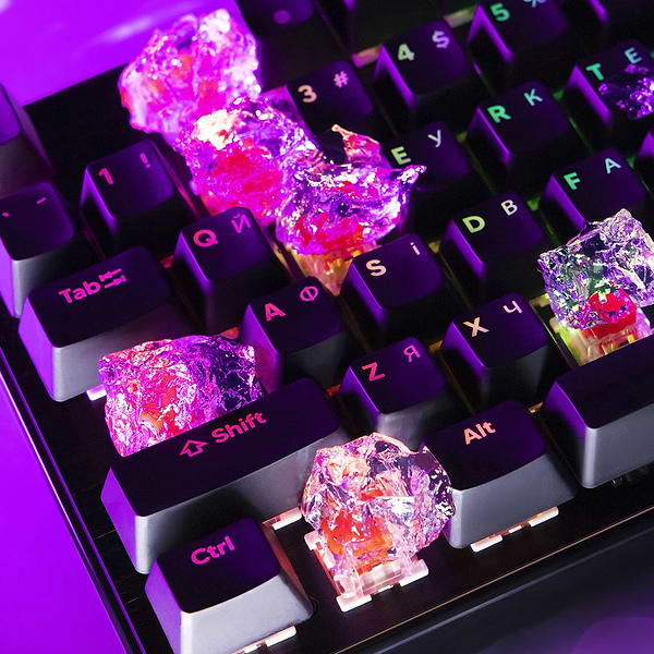 Фото - Клавіатура дротова ігрова Proove Gaming Everfrost (Ukraine Layout) Black (CKEV00000401)