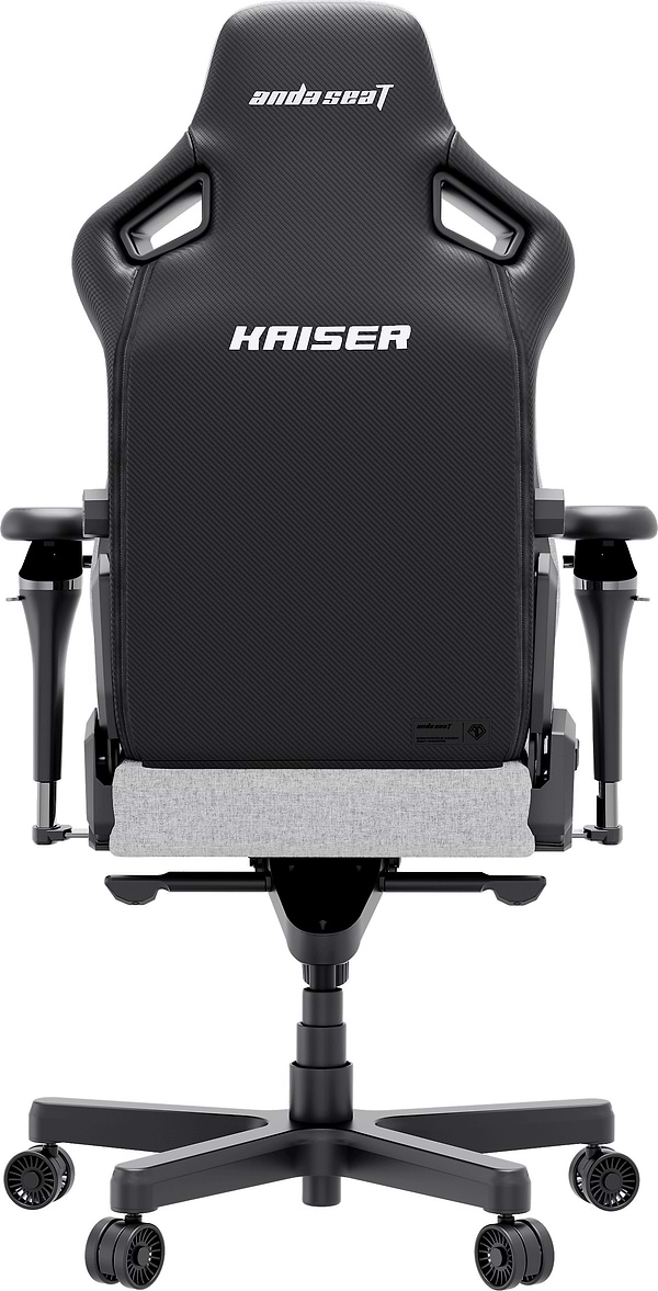 Фото - Крісло для геймерів Anda Seat Kaiser 4 V2 Size XL Gray Fabric (AD12YDDC-XLL-20-G-CF-03)