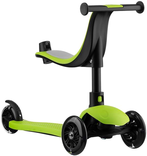 Фото - Триколісний самокат Miqilong Alamo Зелений (ALAMO-125-GREEN)