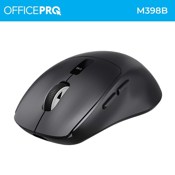 Фото - Мышь беспроводная OfficePro Silent Click Wireless Black (M398B)
