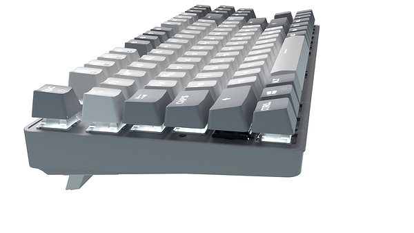 Фото - Клавиатура проводная GamePro Genesis Metallic Outemu Red Swithes USB Gray (MK110G)