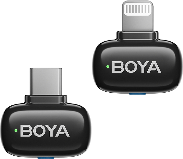Фото - Мікрофон для смартфона Boya mini-12 Type-C/Lightning Black