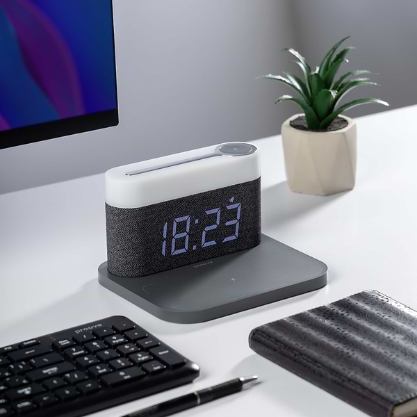 Фото - Ночник Proove с Беспроводной зарядкой Day & Night Dark Gray (PLDN05002005)