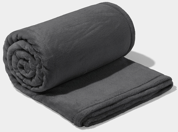 Фото - Плед двуспальный Lelit 180х200 темно-серый (1203045)