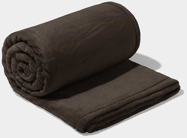 Фото - Плед полуторный Lelit 150х200 серо-коричневый (1203041)