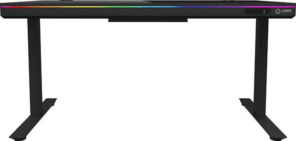 Фото - Стіл комп'ютерний Lorgar PRO 80G Glass Black (LRG-DP80G)