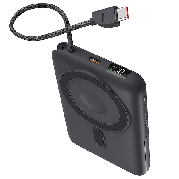 Фото - Батарея мобильная Proove Moon Rock 2 in 1 22.5W 10000mAh Gray (PBR122012105)