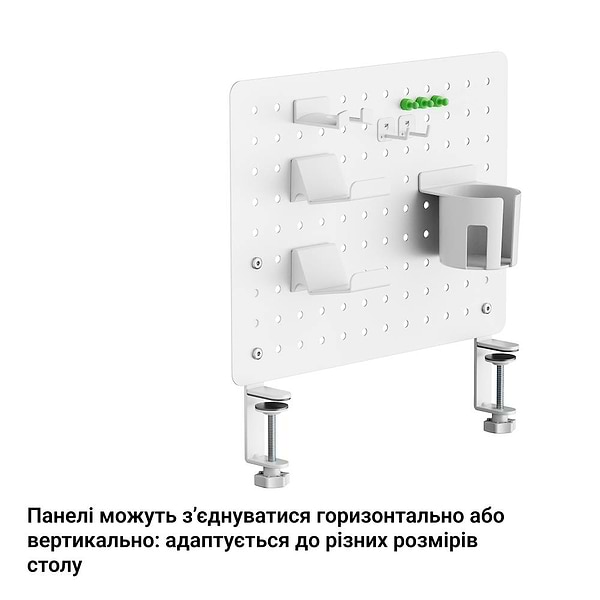 Фото - Настільна дошка-органайзер OfficePro DO780W White