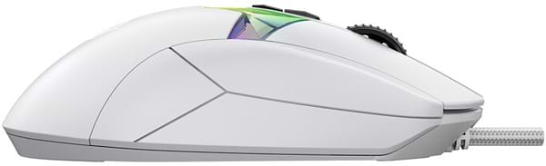 Фото - Мышь проводная игровая Lorgar MSP80 Wired Gaming Mouse Pro White (LRG-MSP80-WH)