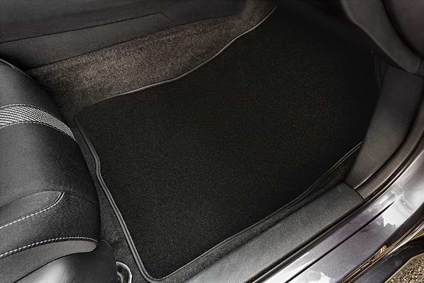 Фото - Коврики ворсовые в салон авто EVAtech Standard для Honda Accord AT (Mechanical seats) 2003-2008 7 поколение Sedan EU черный кант HA3958CV5LA2VEB