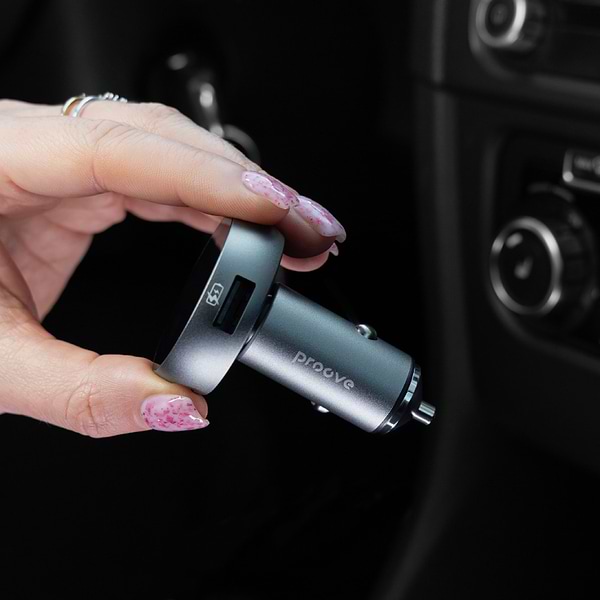 Фото - FM модулятор Proove FM Launcher Sound Sync 30W (PD+QC3.0) Type-C+USB