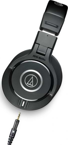 Фото - Гарнітура дротова Audio-Technica ATH-M40X Black