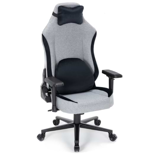 Фото - Кресло для геймеров GamePro GC715DG Dark Grey Linen Fabric