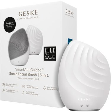 Щітка для чищення обличчя GESKE Sonic Facial Brush 5 в 1 (GK000010WH01) - Фото 1
