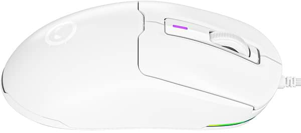 Фото - Мышь проводная игровая Lorgar MSA10 Ultralight Wired Gaming White (LRG-MSA10-WH)