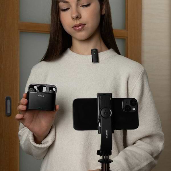 Фото - Мікрофон для смартфона Proove Demo Lightning Black