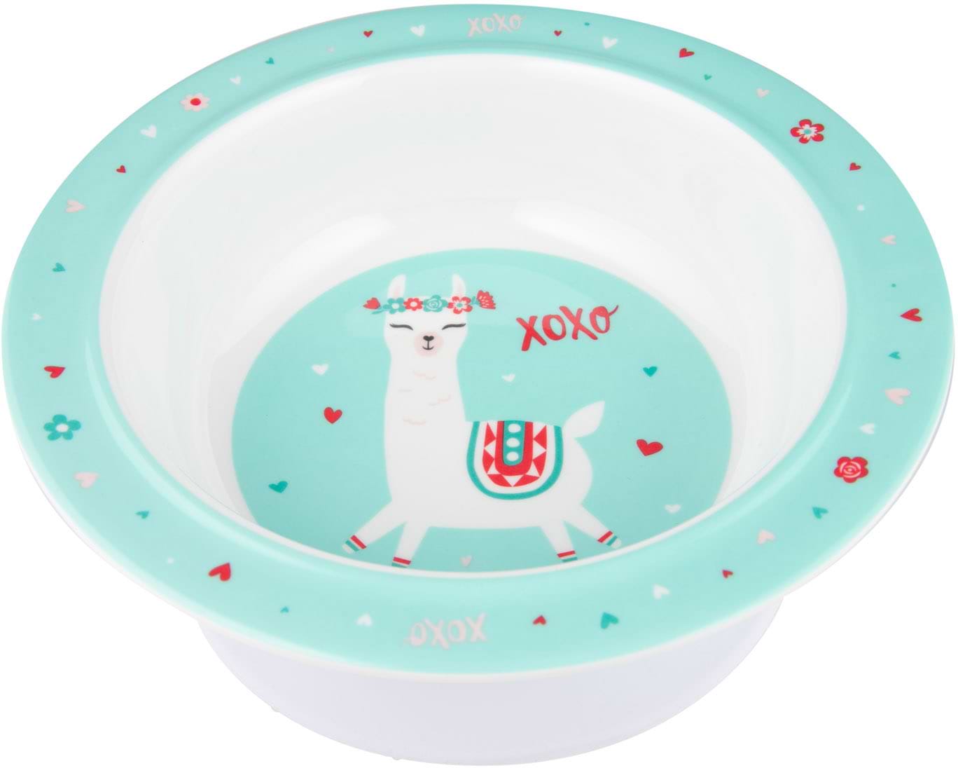 Тарілка для малюка Canpol babies 270 мл  EXOTIC ANIMALS - бірюзова (4/519_tur) - Фото 1