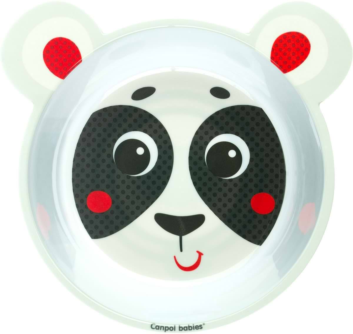 Тарілка для малюка Canpol babies Hello Little бежева (4/520_bei) - Фото 1